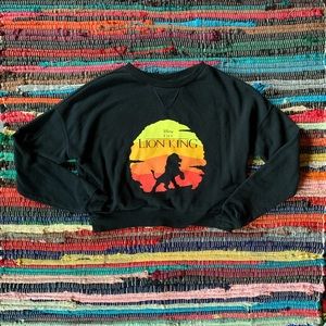 LION KING CROP TOP // Size: XS